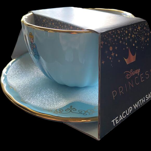 Disney Princess Cinderella Tea Cup and Saucer New - Picture 5 of 7